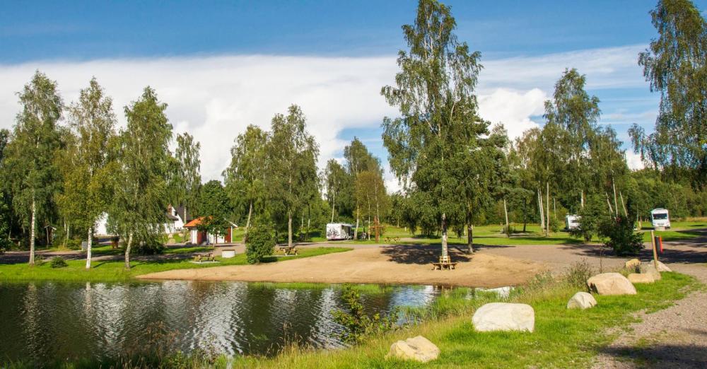 Förra årets vinnare, Persköps ställplats i Skåne, röstades fram på Elmia Husvagn Husbil.