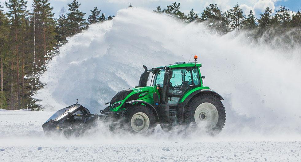 Snart är det vinter – se snöröjaren slå rekord
