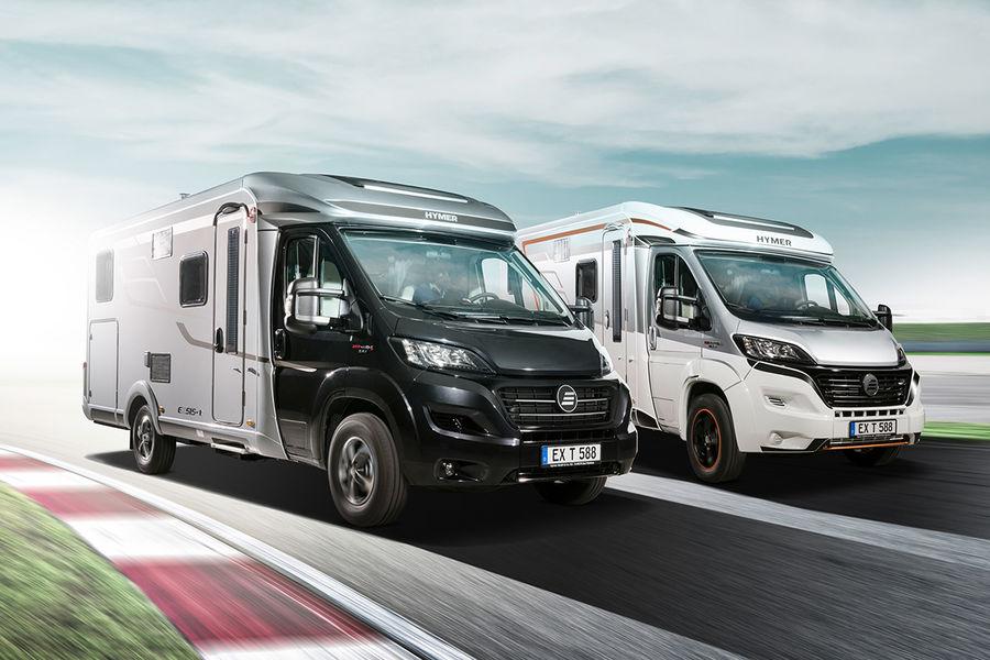 Hymer är bara en av de många husbilsfabrikat som använder Fiat Ducato som basfordon.