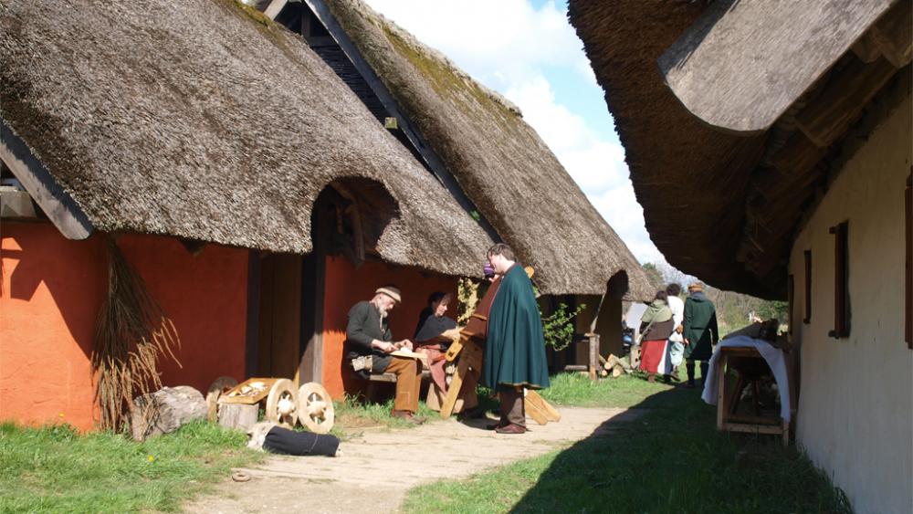 En hel vecka vikingaliv i Ribe
