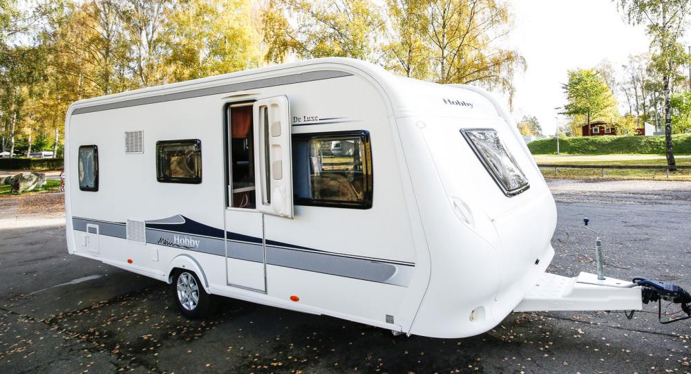 Hobby 545 KMF De Luxe av 2012 års modell.