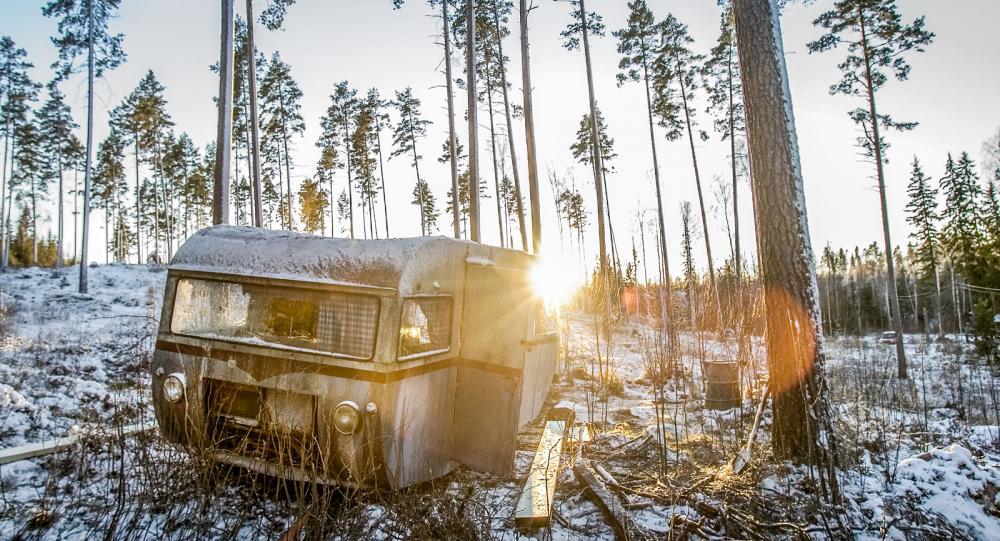 Dubbelt upp av Husbils-Saab