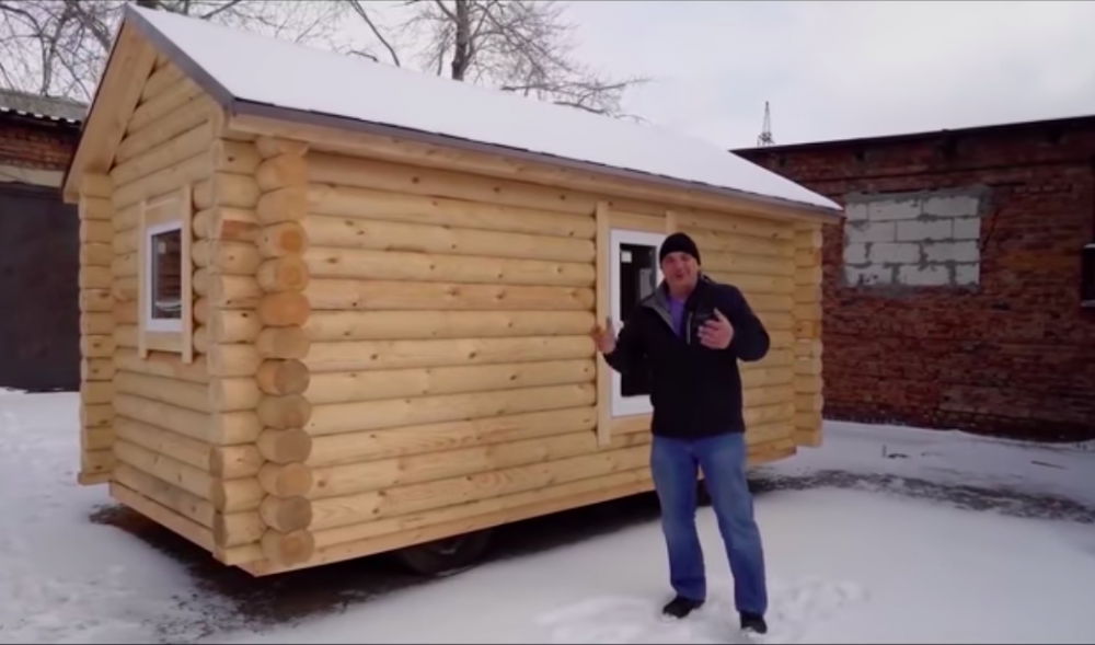 En rysk husbil ska vara rustik