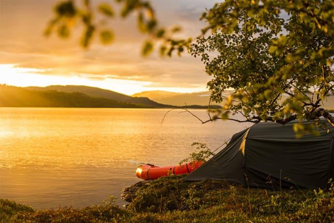 Nästan 12 miljoner gästnätter på campingar under 2018
