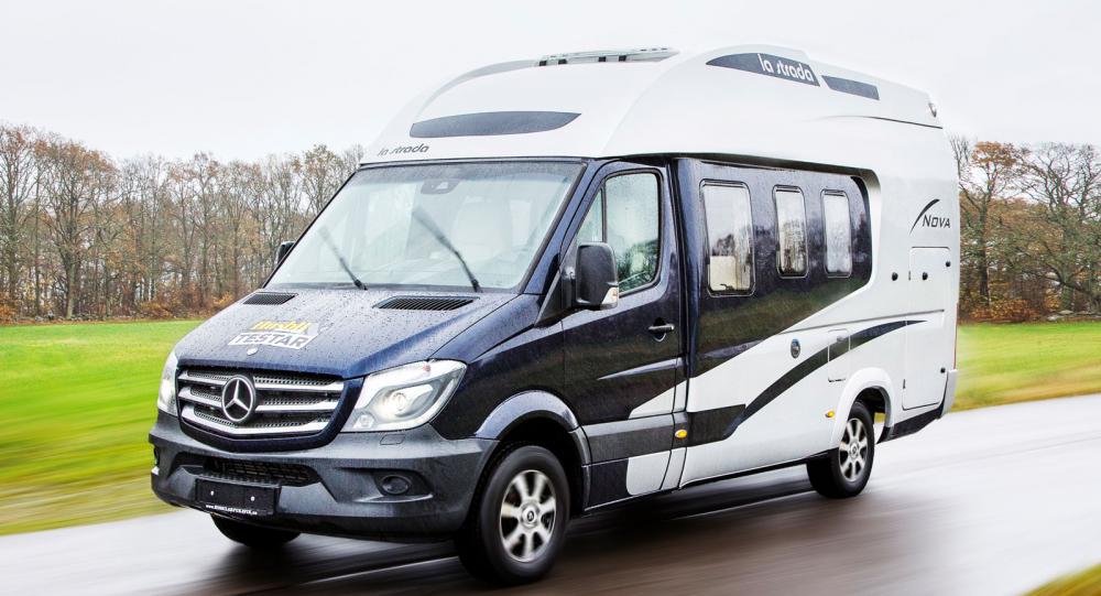 Stjärna. Nova baseras på Mercedes Sprinter och är en njutning att köra.