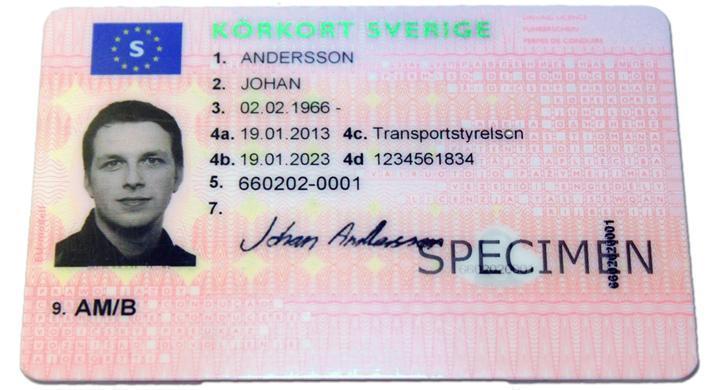 Förslag: körkort slopas som ID