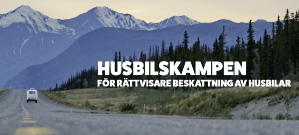 HRF startar husbilskampen för en rättvis skatt