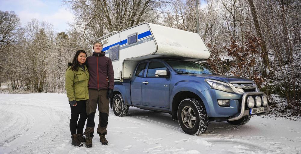 "Äntligen startar vår resa med camper genom Amerika!"