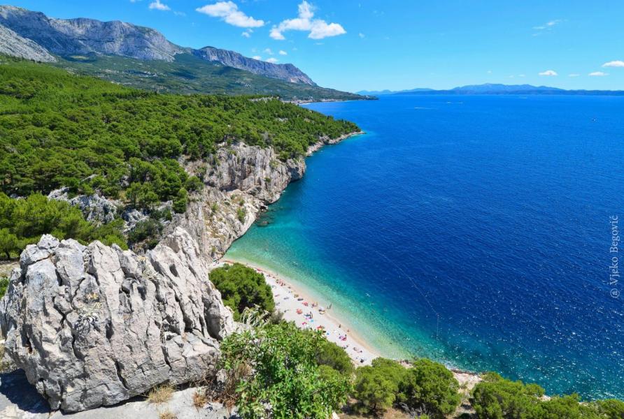 Kroatiska badstranden Pasjača är Europas vackraste