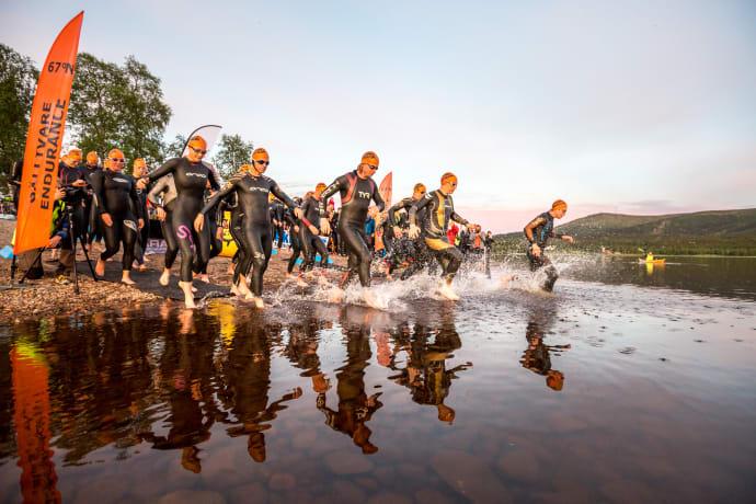 Triathlonfest i Gällivare i juli