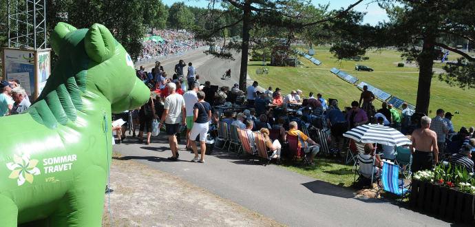 Folkfest för trav i Halmstad