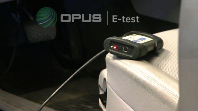 Opus introducerar E-test för bilens elsystem