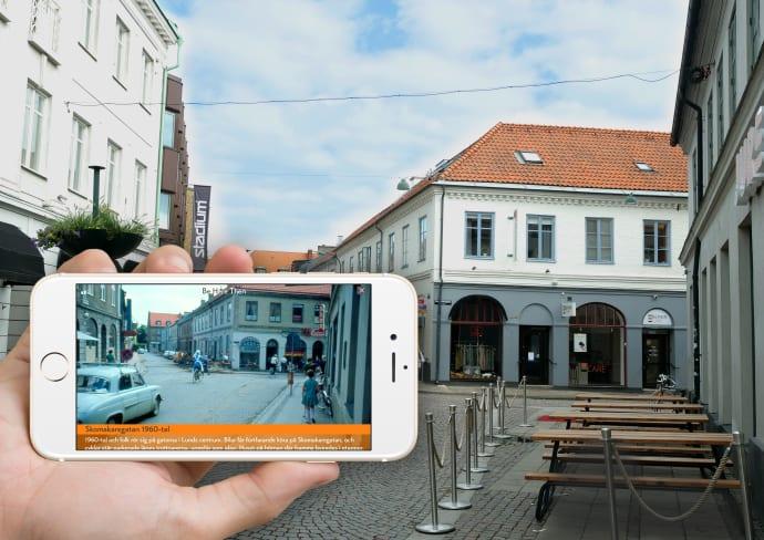 Ny app ger liv åt Lunds historia