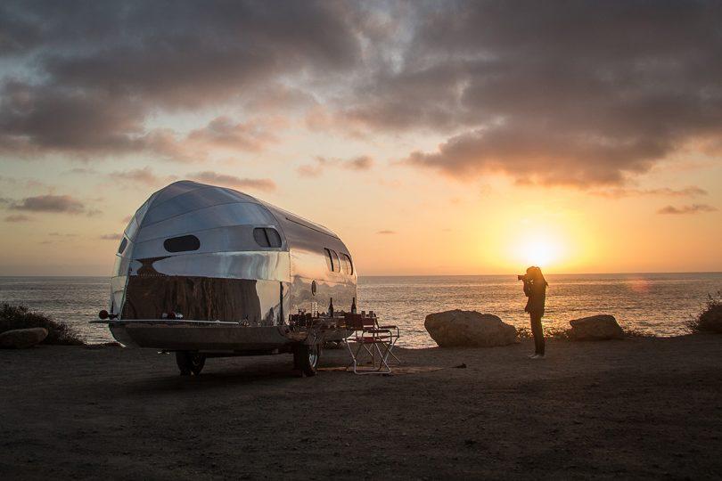 Bowlus Road Chief's Wave trailer, modern nostalgi