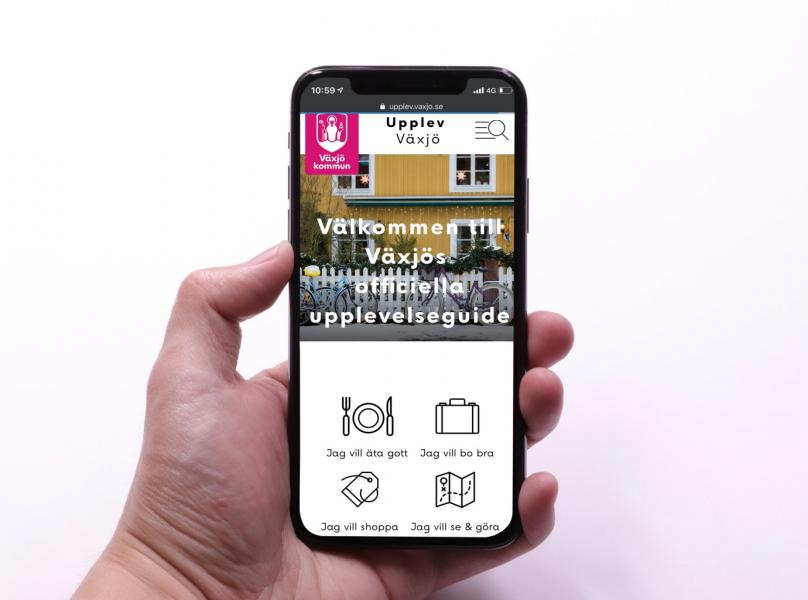 Växjö lanserar intelligent turistsajt