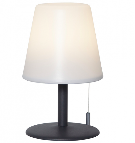 Sladdlös bordslampa för utomhusbruk