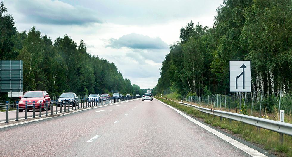 Sverige fick pris för 2+1 vägar