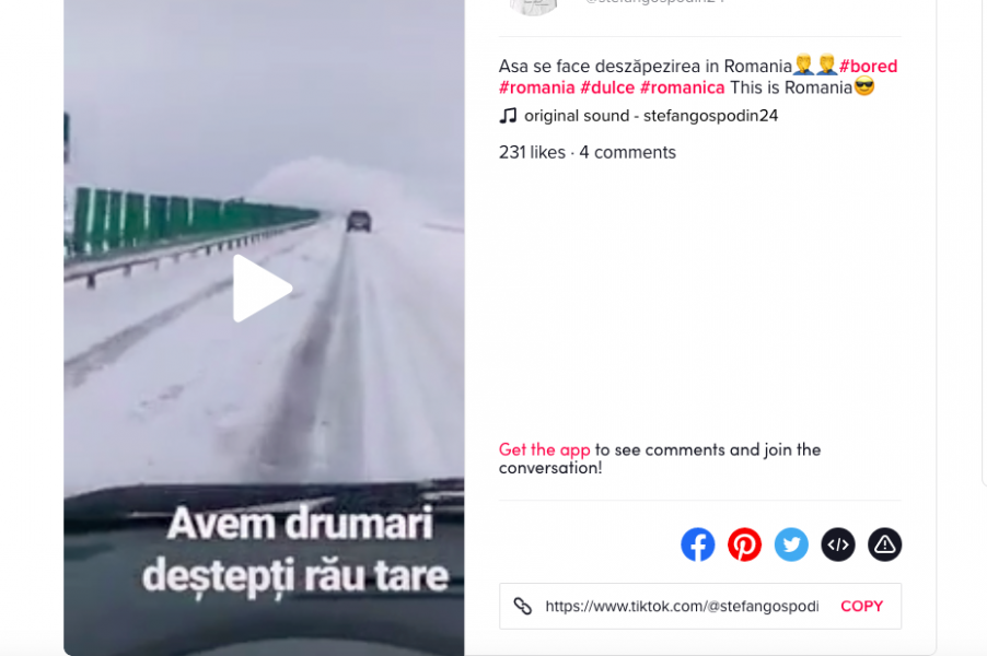 Snöröjning när den är som bäst