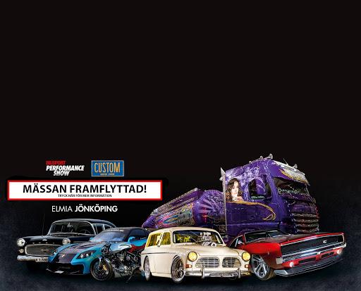 Bilsport Performance & Custom Motor Show ställs in.