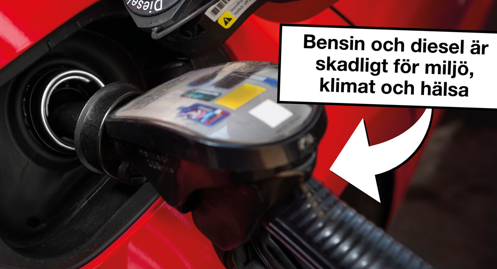 Nu ska bilister varnas för diesel och bensin