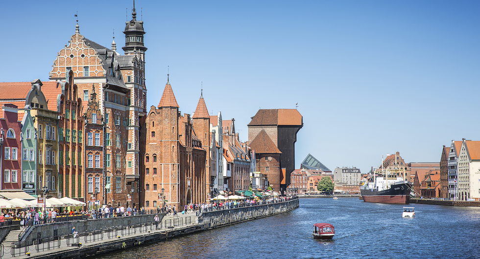 Gdańsk upplevs bäst till fots och utan stress.
