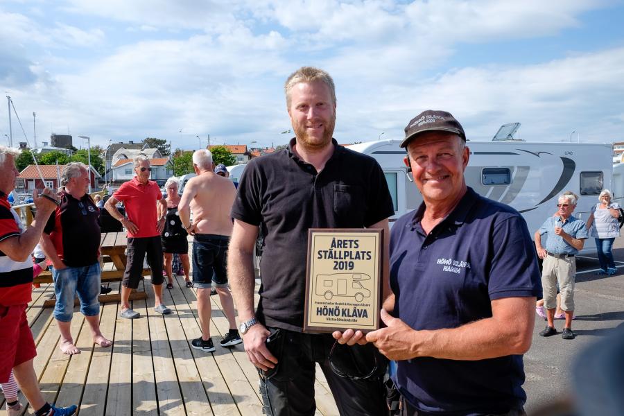 Marcus Bergendahl och Martin Levin och från Hönö Klåva Hamn