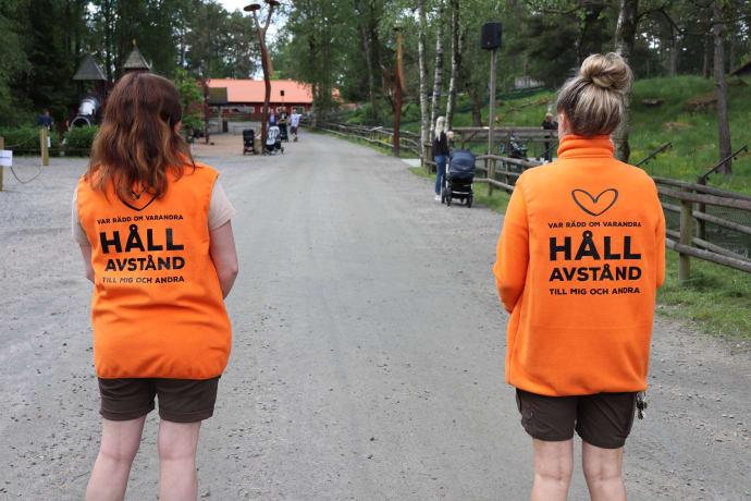 Borås Djurpark håller öppet men kräver förbokning