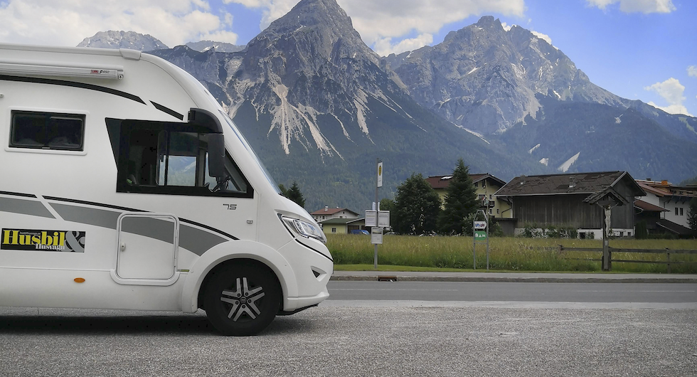 Zugspitze är Tysklands högsta berg med sina 2 962 möh.