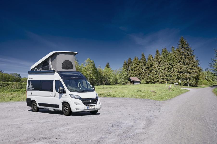 Westfalia med integrerad solpanel