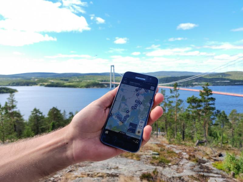 Nu lanseras Höga Kusten-appen