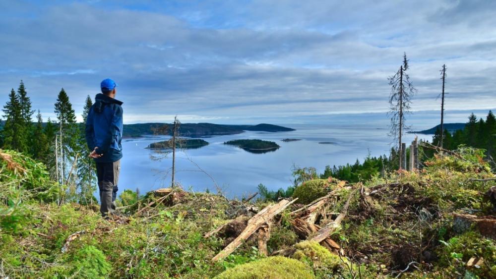 Invigning av Öjbergsleden i Omne, Höga Kusten