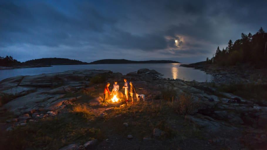 Nu tänds lägereldarna i Höga Kusten