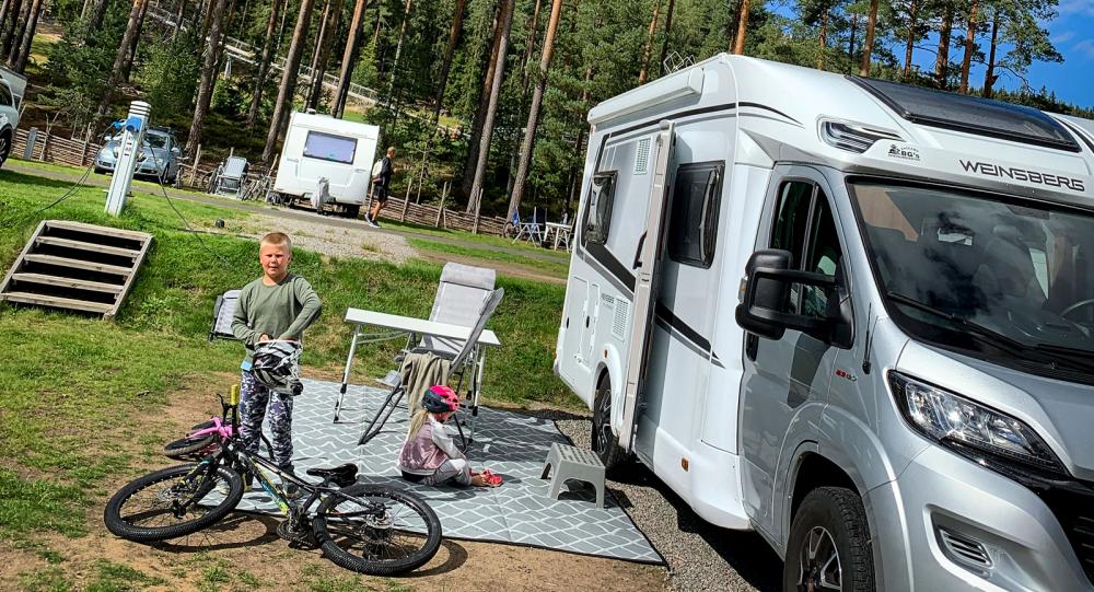 Minisemester på Isaberg Mountain Resort under sommaren. Blev en så pass stor favorit att familjen återvände under höstlovet.