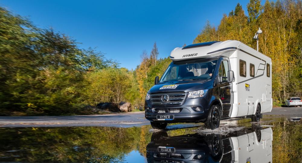 Provkörd: Hymer Tramp S 680