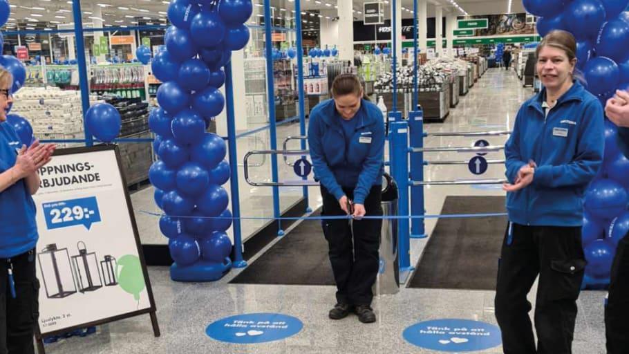 Haninge har fått Nordens största Biltema-varuhus