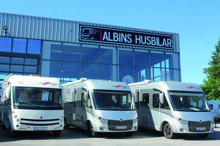 Autohallen husbilar förvärvar Albins husbilar