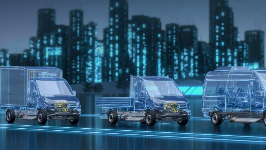 Ny plattform för nästa generations eldrivna Sprinter