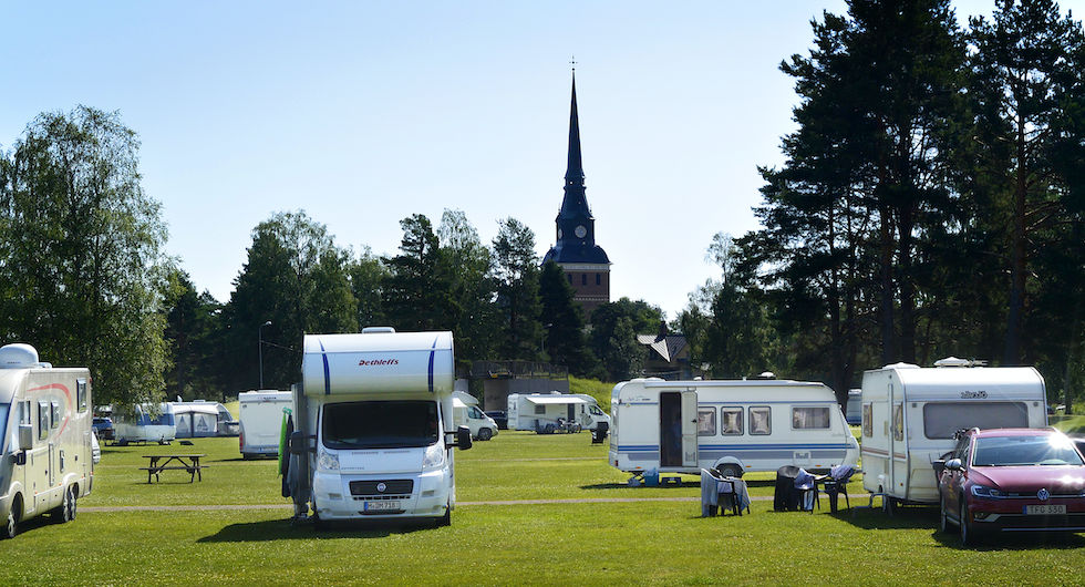 Mora parken - campa på klassisk mark