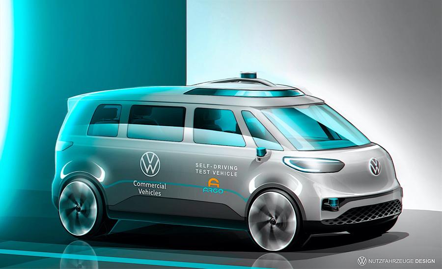 ID. BUZZ ska bli först ut som självkörande hos VW