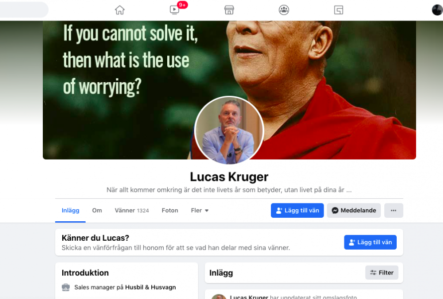 Vi är utsatta för ett bedrägeri