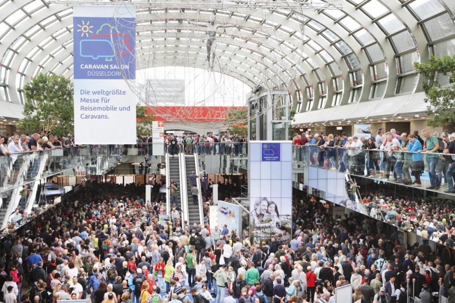60-årsjubileum för Caravan Salon i Düsseldorf i år