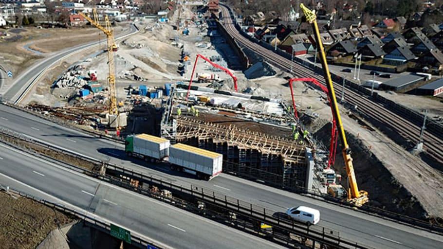 E6/E20 stängs av norr om Malmö
