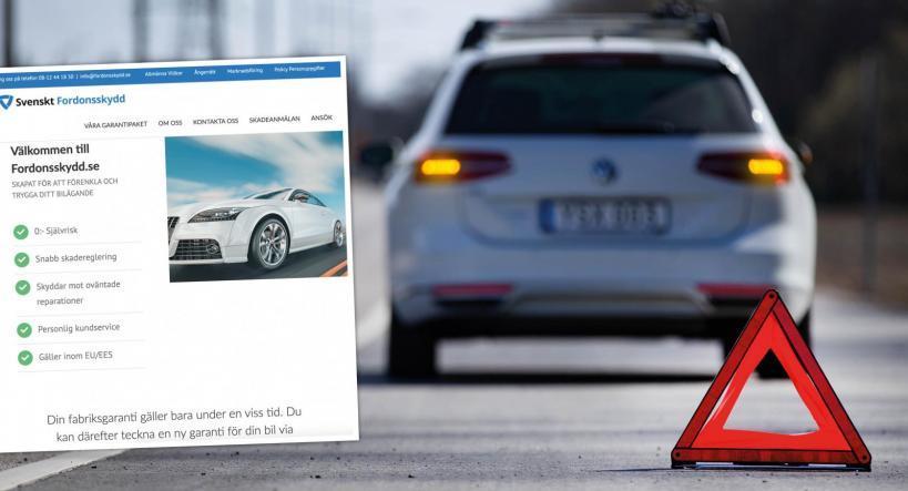 Svenskt Fordonsskydd placeras på Varningslistan