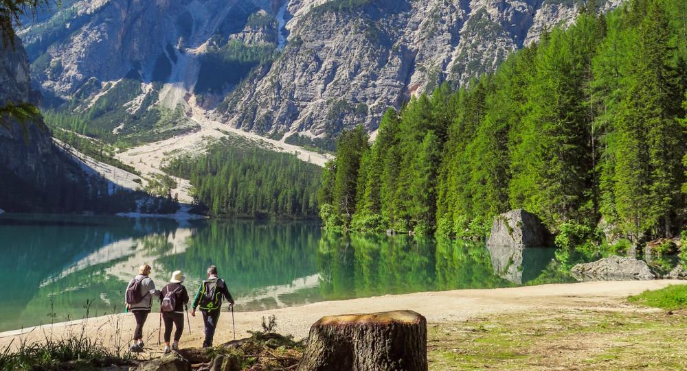 En magisk sagosjö i Italien