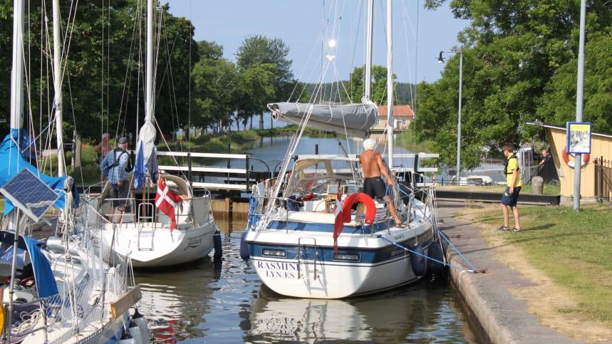 Här spelas Göta kanal 4 in i sommar