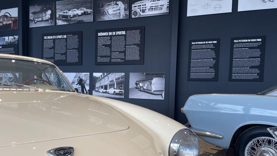 Volvo P1800 fyller 60 år och ställs ut på Volvo Museum