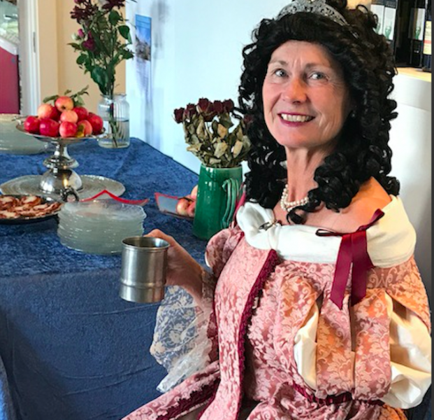 Historisk måltid med drottning Kristina i Kristinehamn