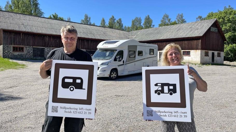 Husvagnar välkomnas till Axmar bruk