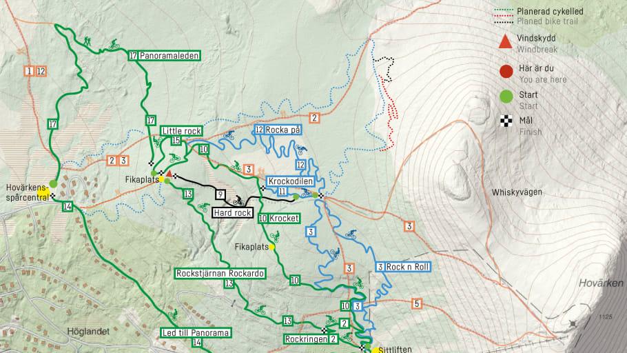 Nya cykelleder i Lofsdalen