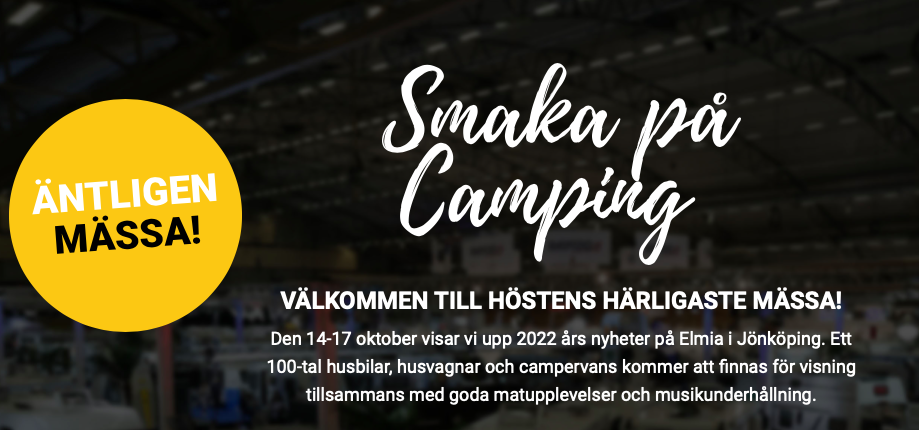 Snart dags för Smaka på Camping